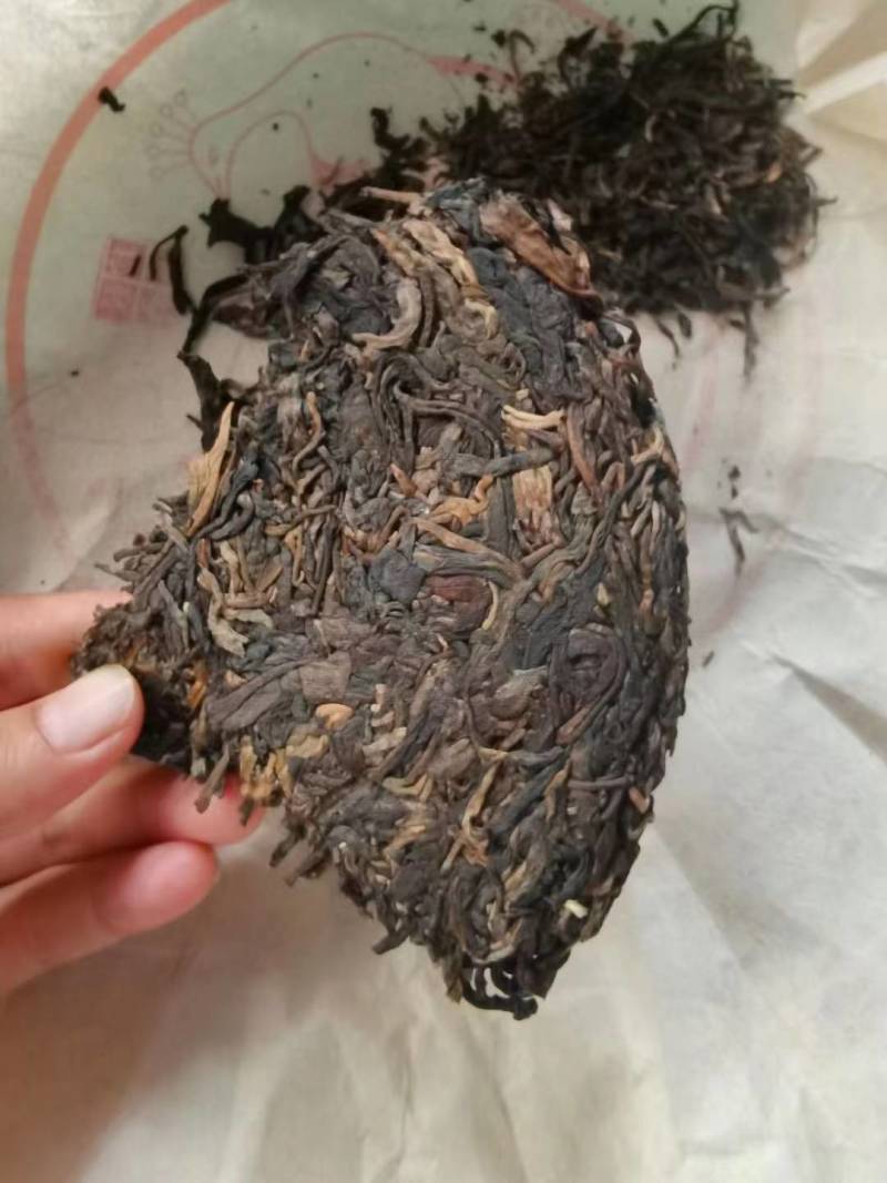 普洱熟茶云南普洱古树茶勐海生茶班章早春熟茶357克孔雀茶