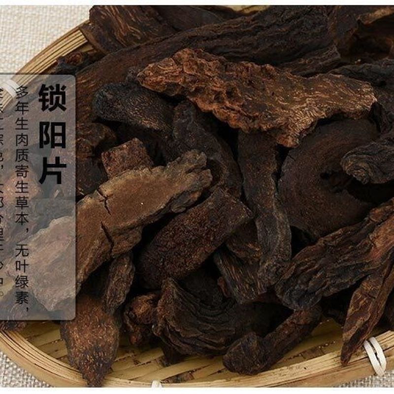 正品锁阳肉苁蓉整个新货无硫新疆肉苁蓉可切片金锁阳