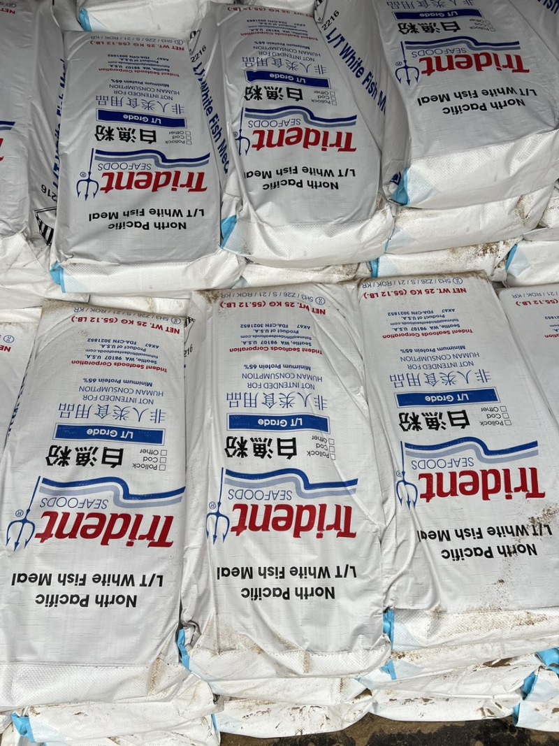 美国进口白鱼粉适用于:鳗鱼龟鳖桂花鱼观赏鱼母猪饲料