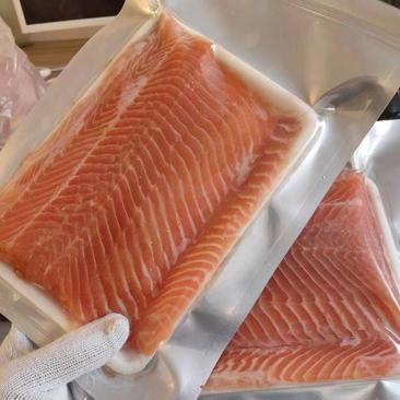 三文鱼日式料理即食冰鲜三文鱼冰鲜刺身中段生鱼片整条现切