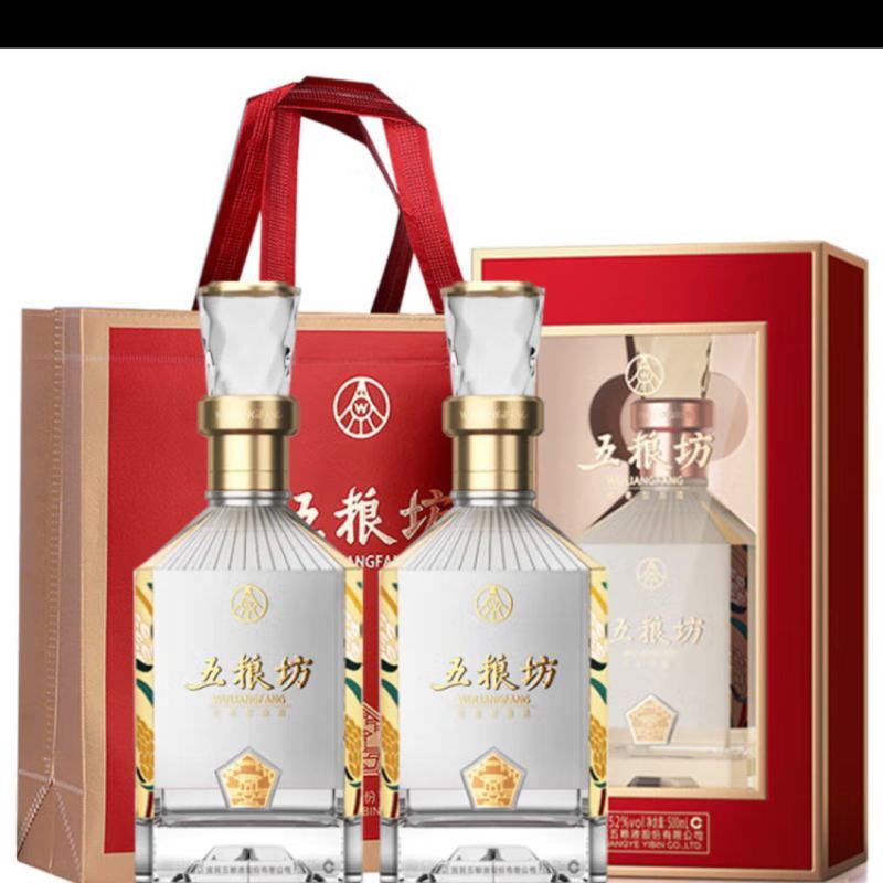 五粮坊52度浓香白酒500ml