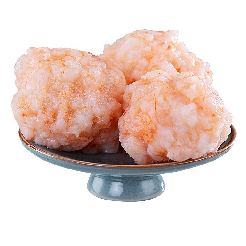 国联大颗粒虾滑150g*5袋鲜活93%虾仁含量火锅食材关