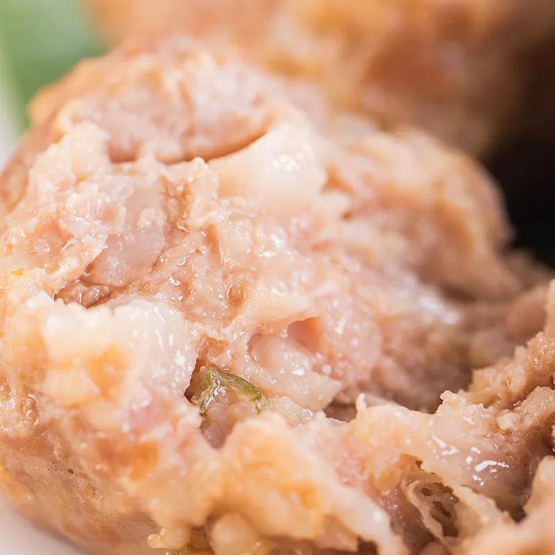 红烧狮子头半成品大肉丸速食即食四喜丸子懒人自热预制菜商用