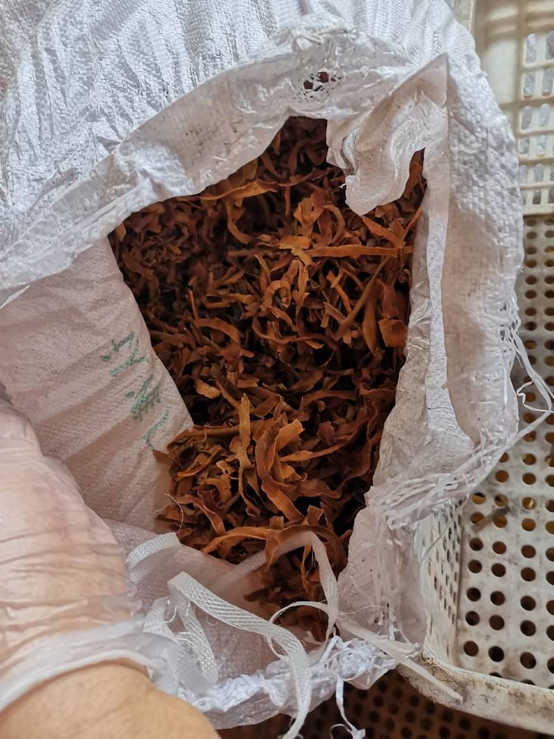 柿子皮，干柿子皮原料。饲料便宜原料饲料源头产地广西桂林