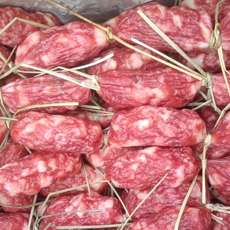 展会地摊肉联厂自营腊肠滋百鲜中山黄埔腊肠农家腊肠香肠