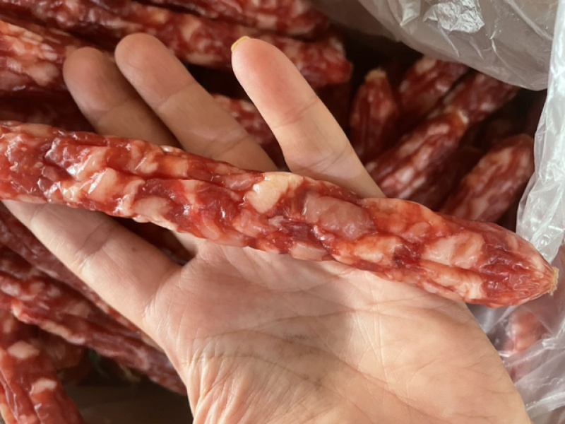 展会地摊肉联厂自营腊肠滋百鲜中山黄埔腊肠农家腊肠香肠