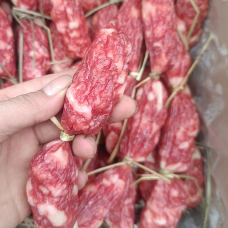 展会地摊肉联厂自营腊肠滋百鲜中山黄埔腊肠农家腊肠香肠