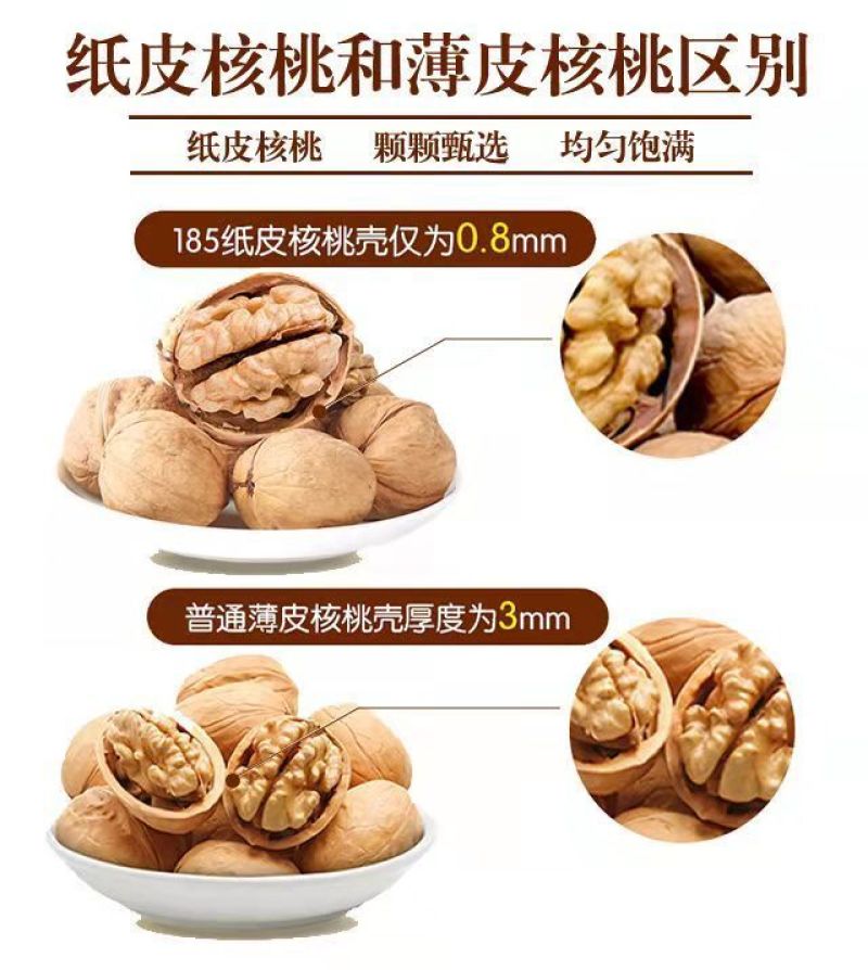 新疆薄皮33精品大果，电商专用新疆薄皮核桃