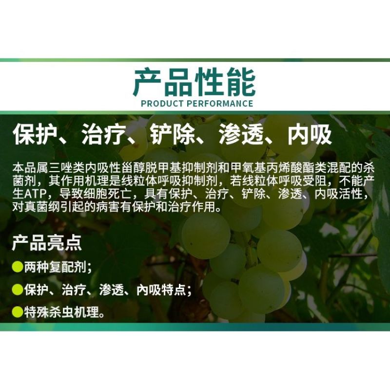 威远青美32.5%苯甲嘧菌酯白粉病炭疽褐斑黑斑病水稻纹