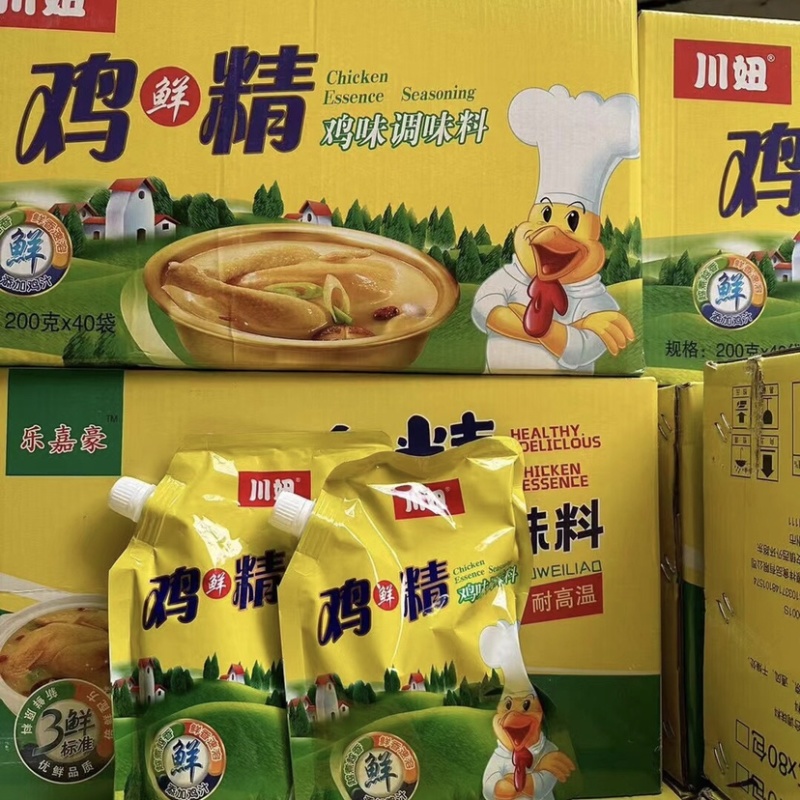 厂家批发鸡精炒菜烹饪火锅调料煲汤厨房家庭装土鸡精