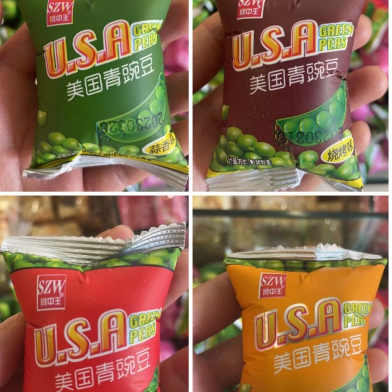 休闲零食小包豌豆