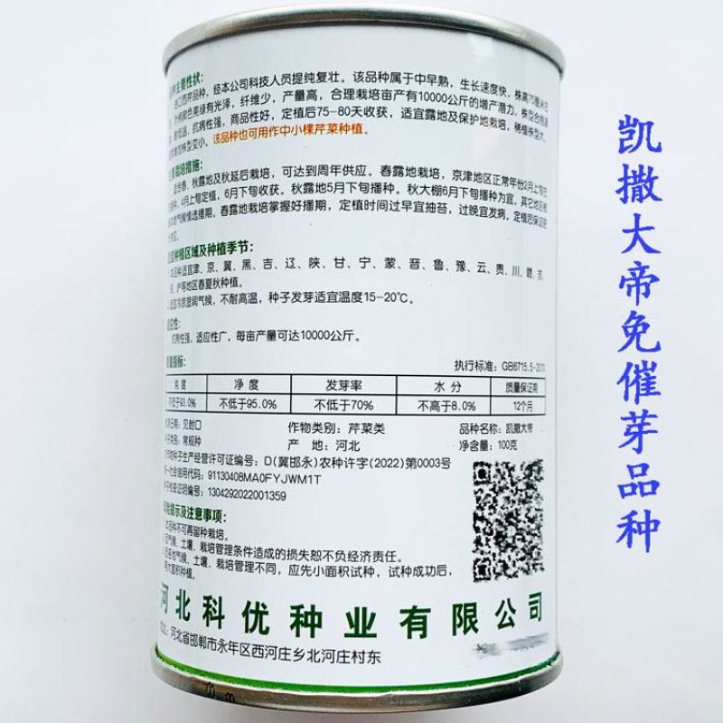 凯撒大帝西芹种子高产黄嫩纤维少定植80天采收耐低温芹菜种