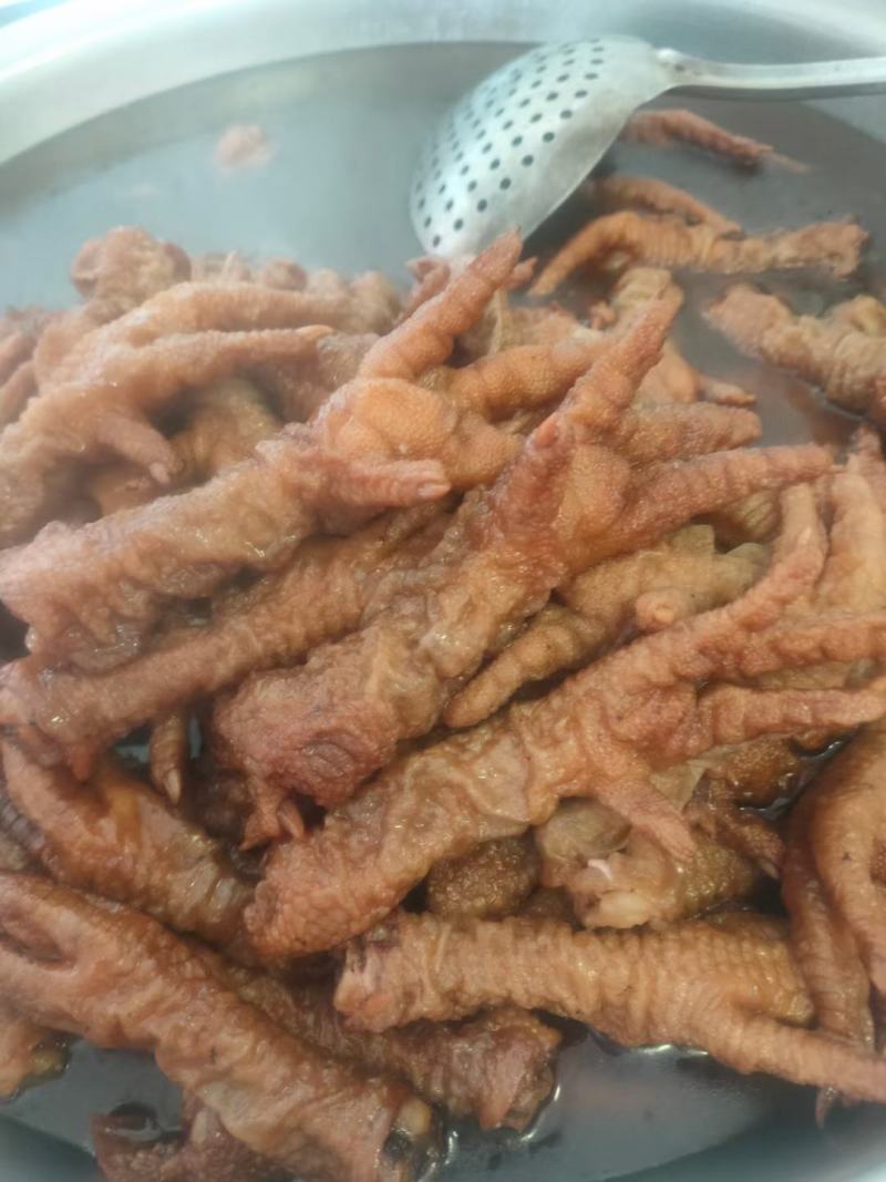 油炸鸡爪油炸鸡脚虎皮鸡爪大号中号规格齐全