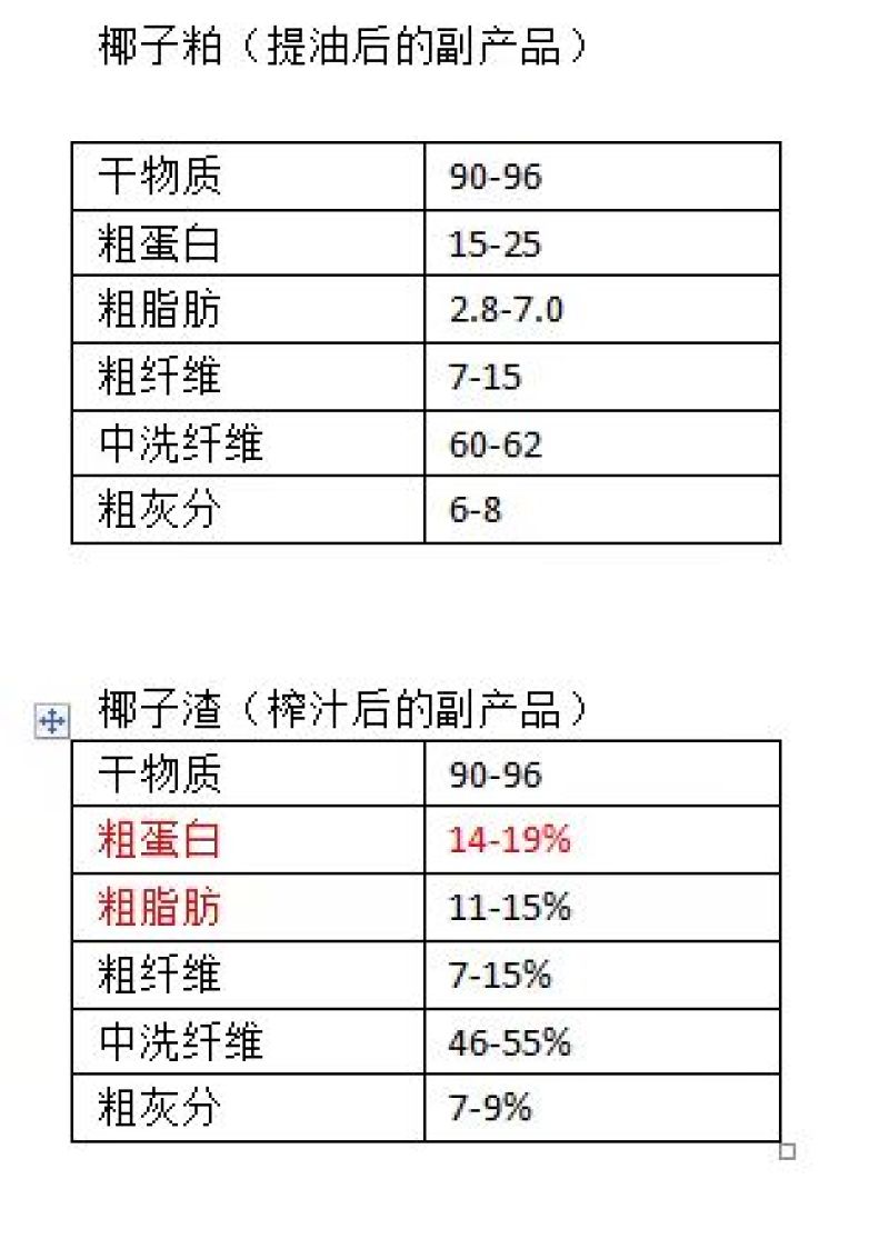 干爽味香椰子渣