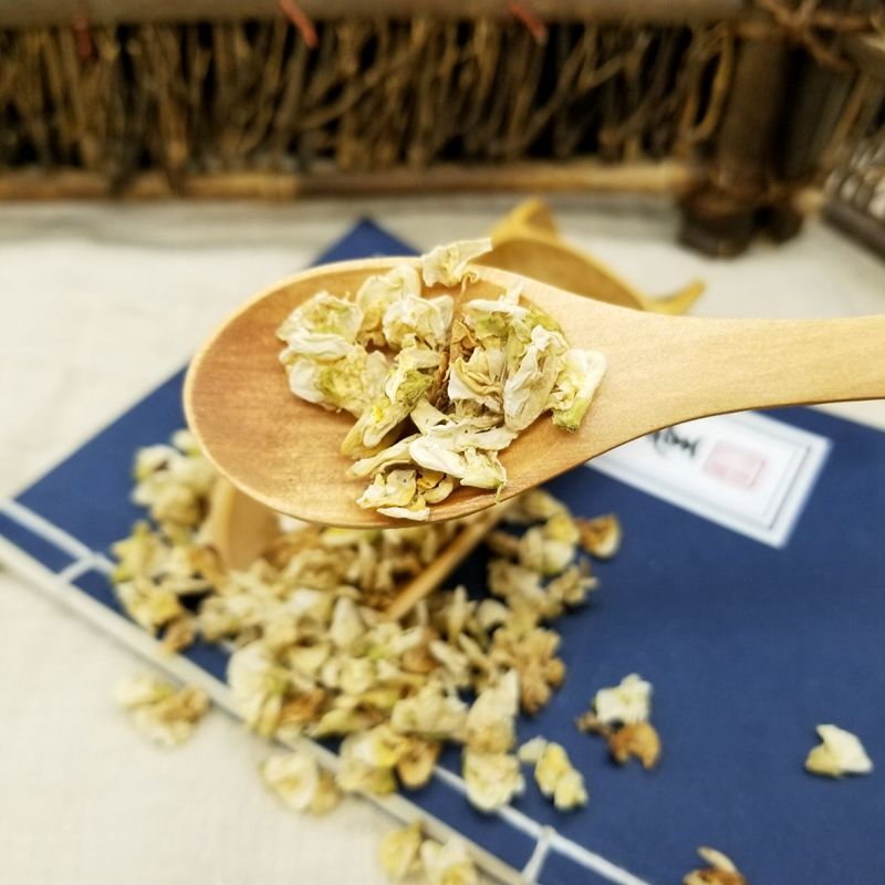 白扁豆花新货无硫云南扁豆花扁豆花干特级中药材100g正品