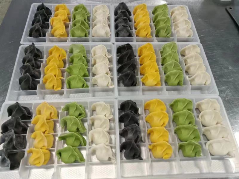 海鲜水饺，一种以海鲜为馅包制而成的产品，起源于胶东半岛