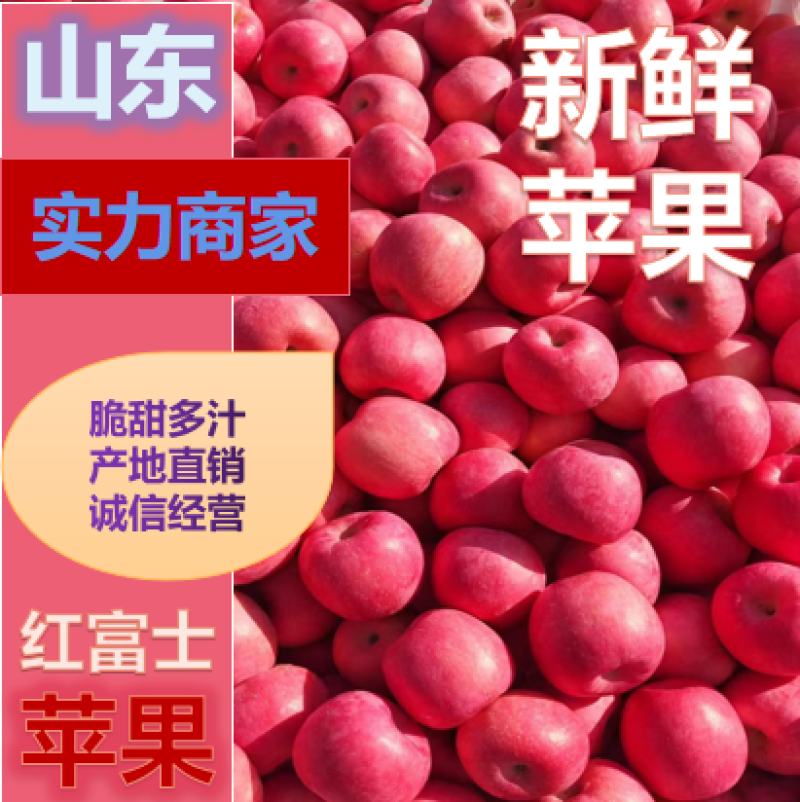 山东红富士苹果产区，专业整车批发，质量保证
