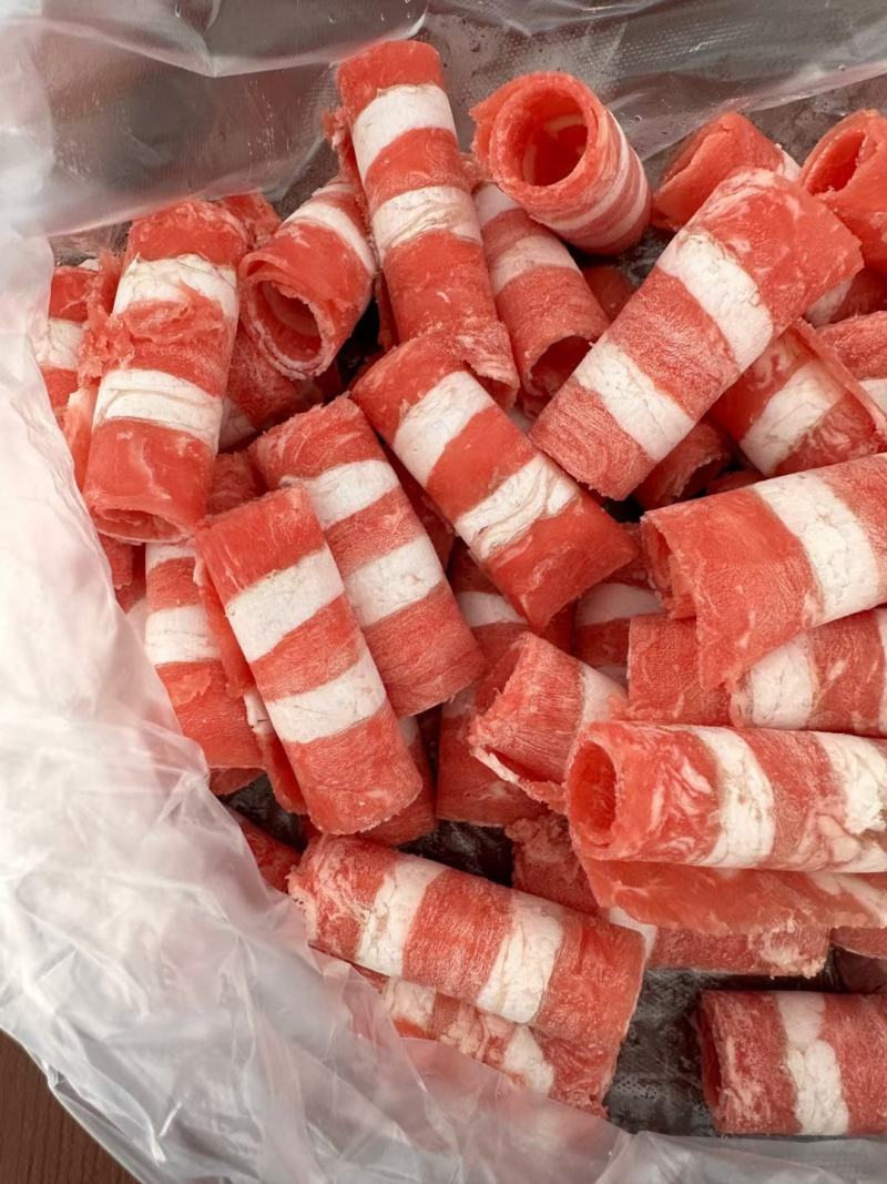 高端相间肥牛！厂家直销！手续齐全不散不碎