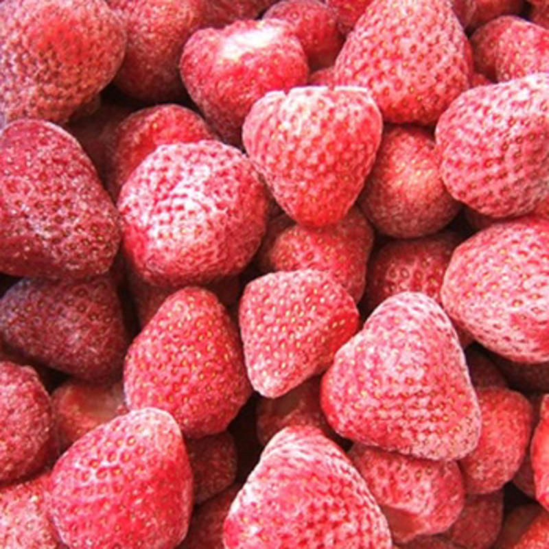 速冻草莓甜查理红颜草莓箱装10kg袋装茶饮工厂原料