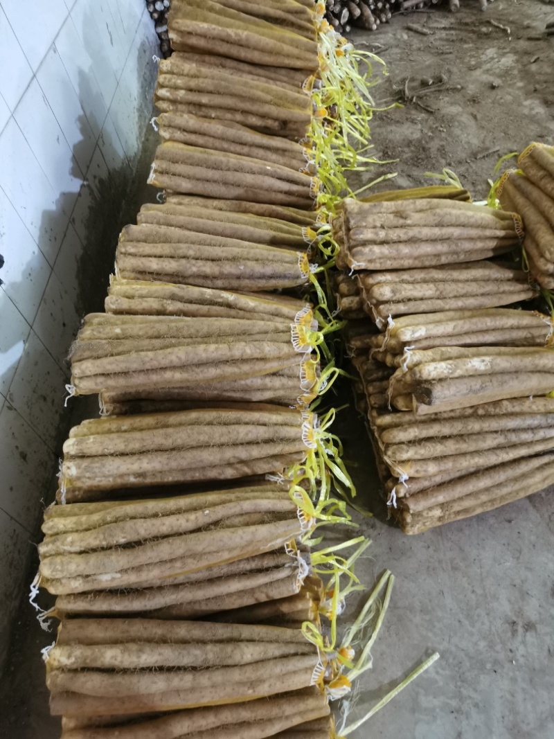 小白嘴山药双棒山药麻山药白玉山药紫药水洗货电商货大量供应