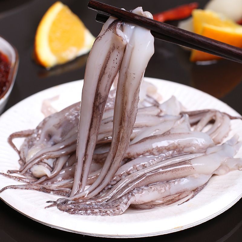 鱿鱼须串，深爱的味道，好吃到爆！可烧烤，可油炸，可火锅！