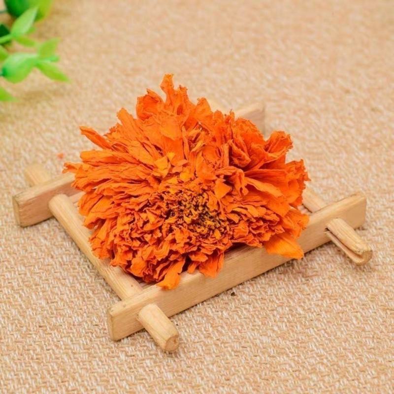 正宗万寿菊花茶天然万寿菊干花正品黄菊花干菊花大朵菊花泡