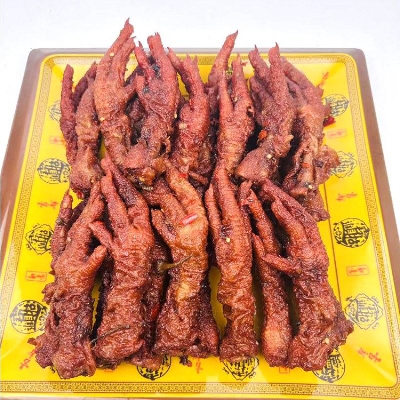麻辣鸡爪批发，一袋起发三袋包邮全国发货送货上门