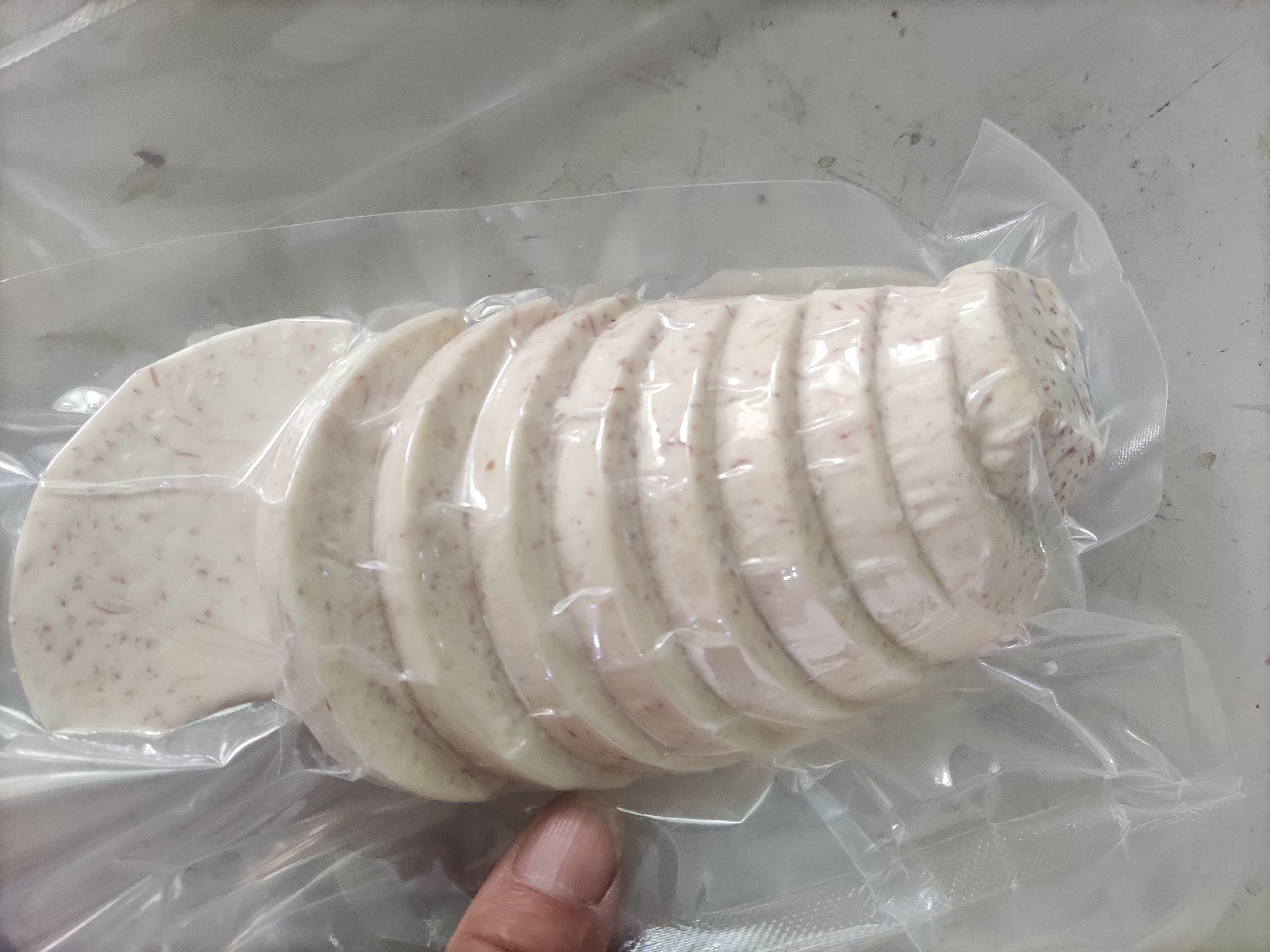荔浦芋头制作的芋泥甜品