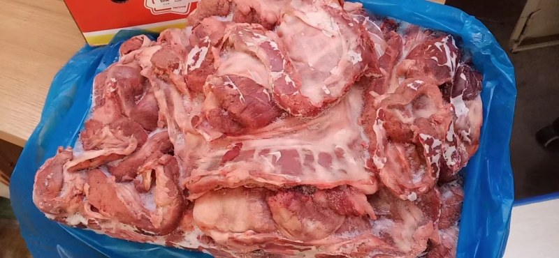 纯干无冰猪护心肉一件20斤熟食店卤味各类饭店