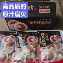 原汁扇贝虾夷扇贝高质量扇贝优质酒店食材