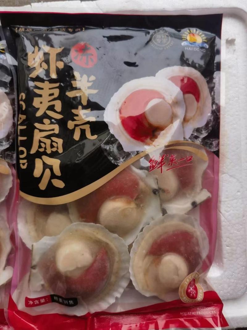 原汁扇贝虾夷扇贝高质量扇贝优质酒店食材