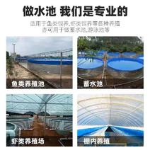 1.15米高镀锌板帆布水池养殖桶高密度养殖水池，蓄水池