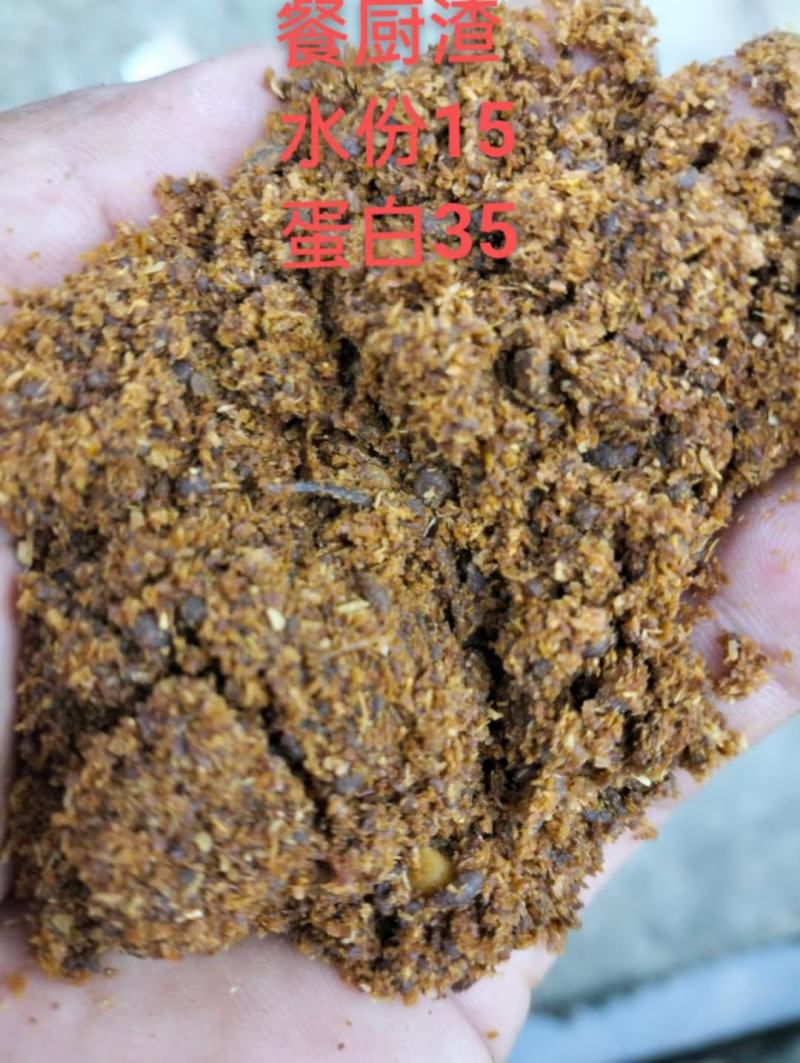 餐厨渣就是日常大家用餐过后的一切剩饭剩菜的残渣！纯蛋白高