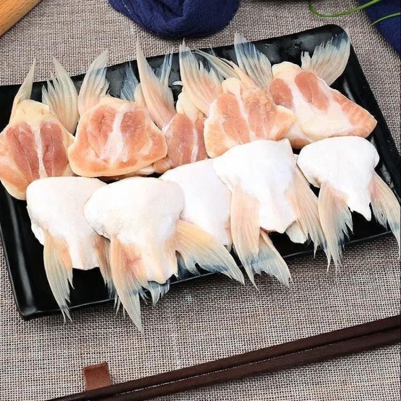 巴沙鱼鳍鱼翅批发烧烤速冻巴沙鱼翅工厂直发