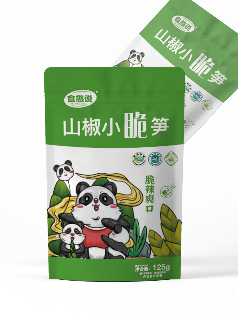 【厂家直供】食憨说山椒小脆笋125g