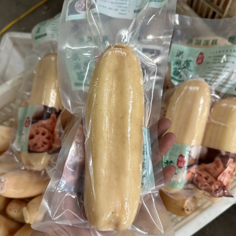 洪湖莲藕粉藕真空莲藕真空包装量大从优