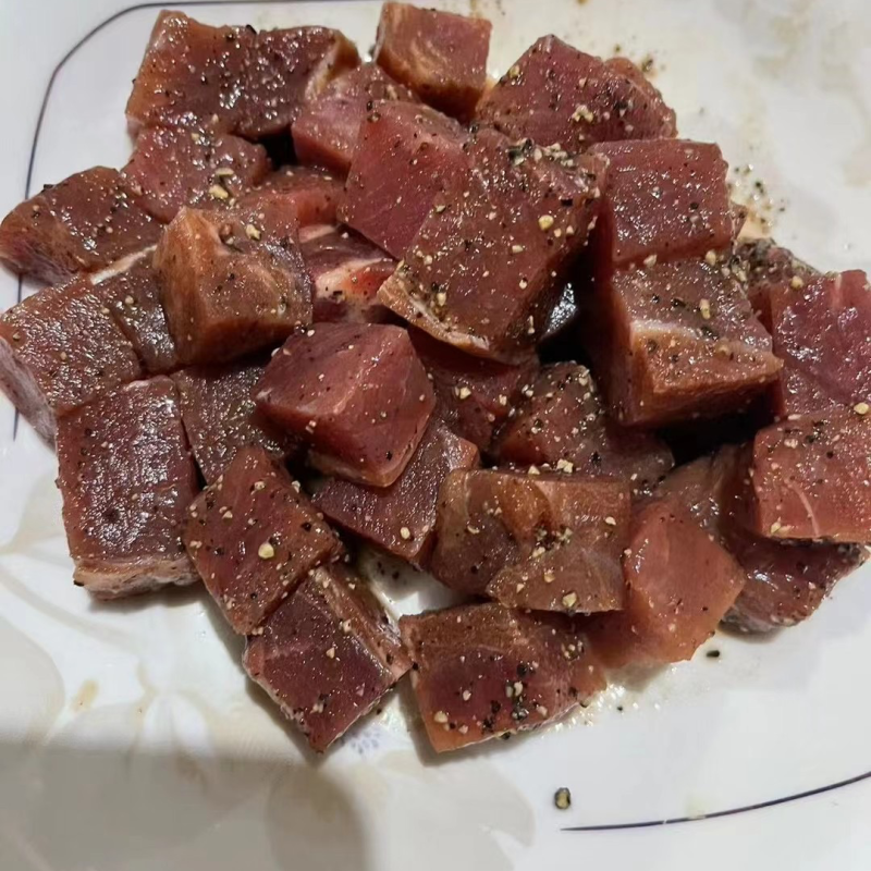 黑椒牛肉粒