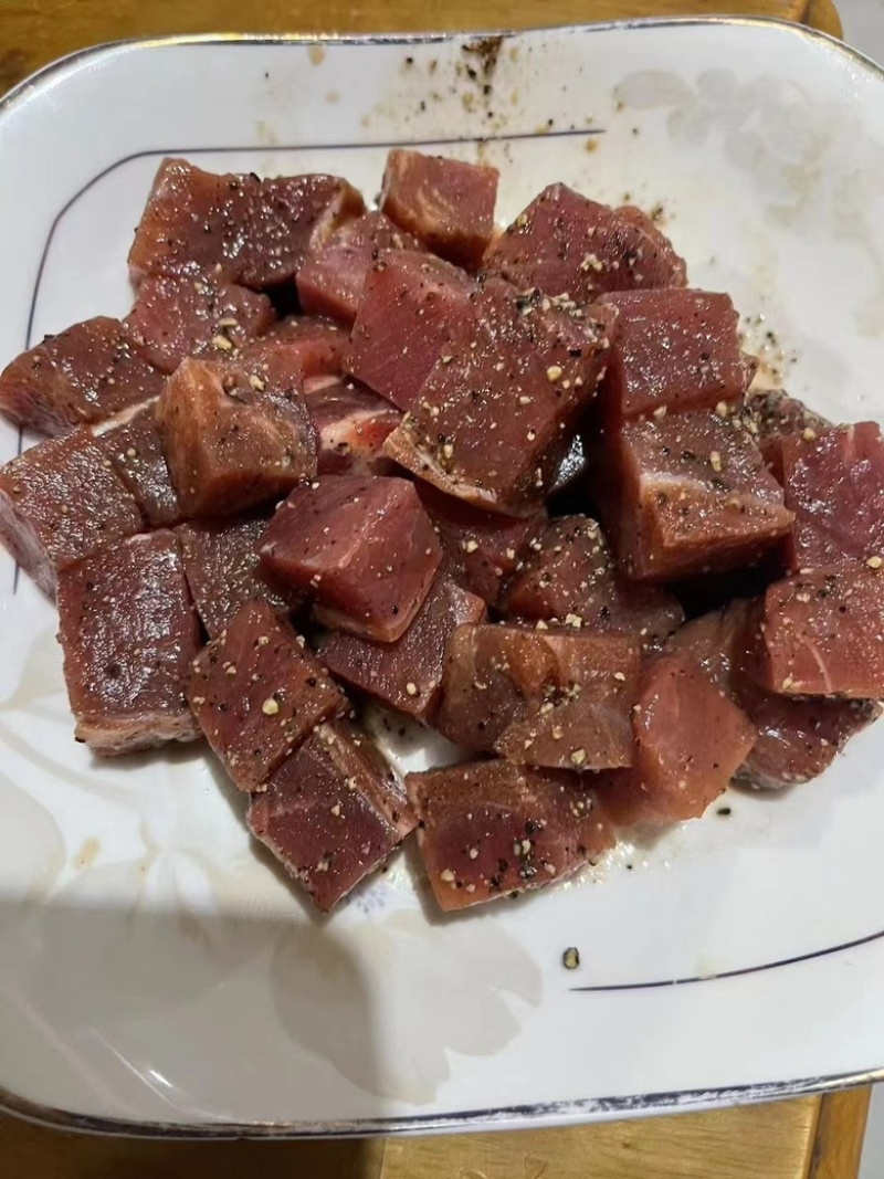 黑椒牛肉粒