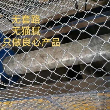 专业生产勾花网热镀锌菱形编织钢铁丝网养殖牛羊猪狗围网