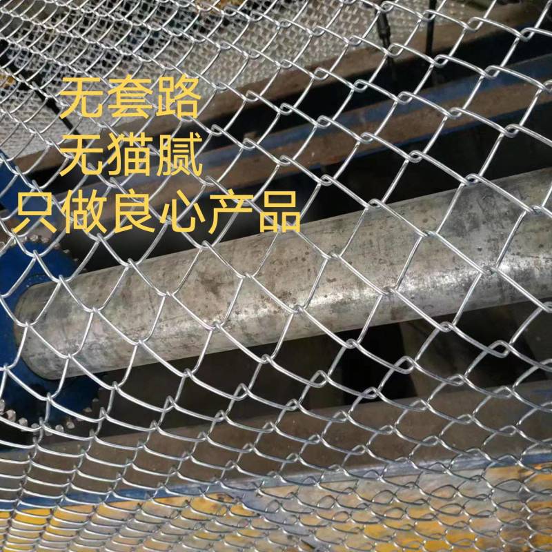 专业生产勾花网热镀锌菱形编织钢铁丝网养殖牛羊猪狗围网