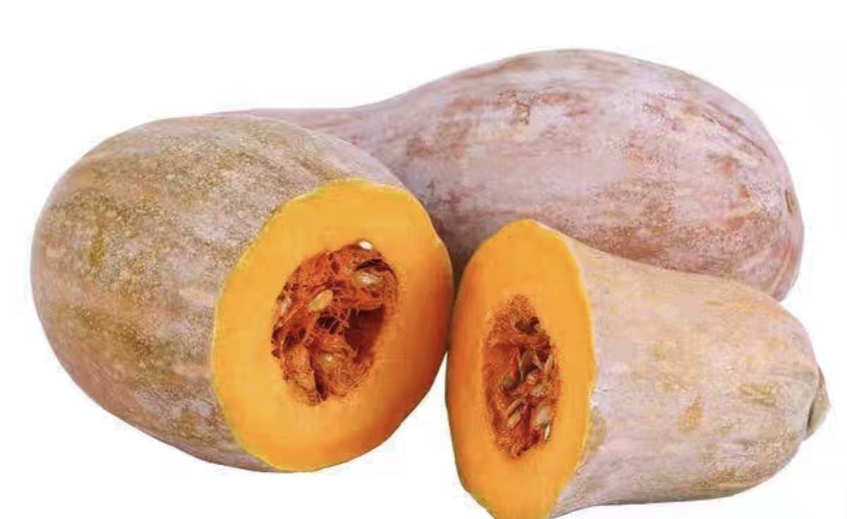 南瓜切开