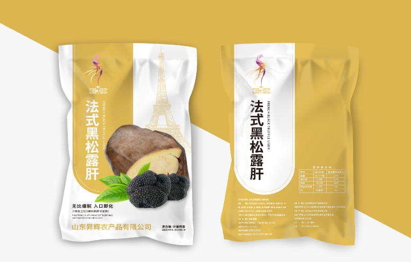 法式黑松露肝_黑松露肝片_黑松露鹅肝批发_山东黑松露鹅肝