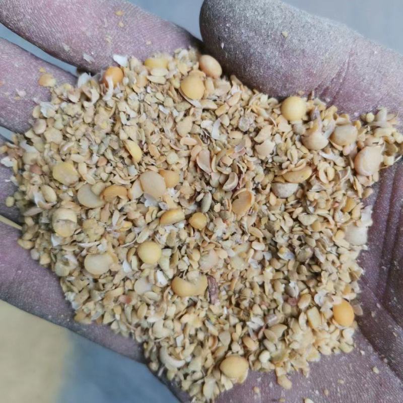 碎大豆种植肥料高蛋白充足有ji质适合果蔬蘑菇施肥