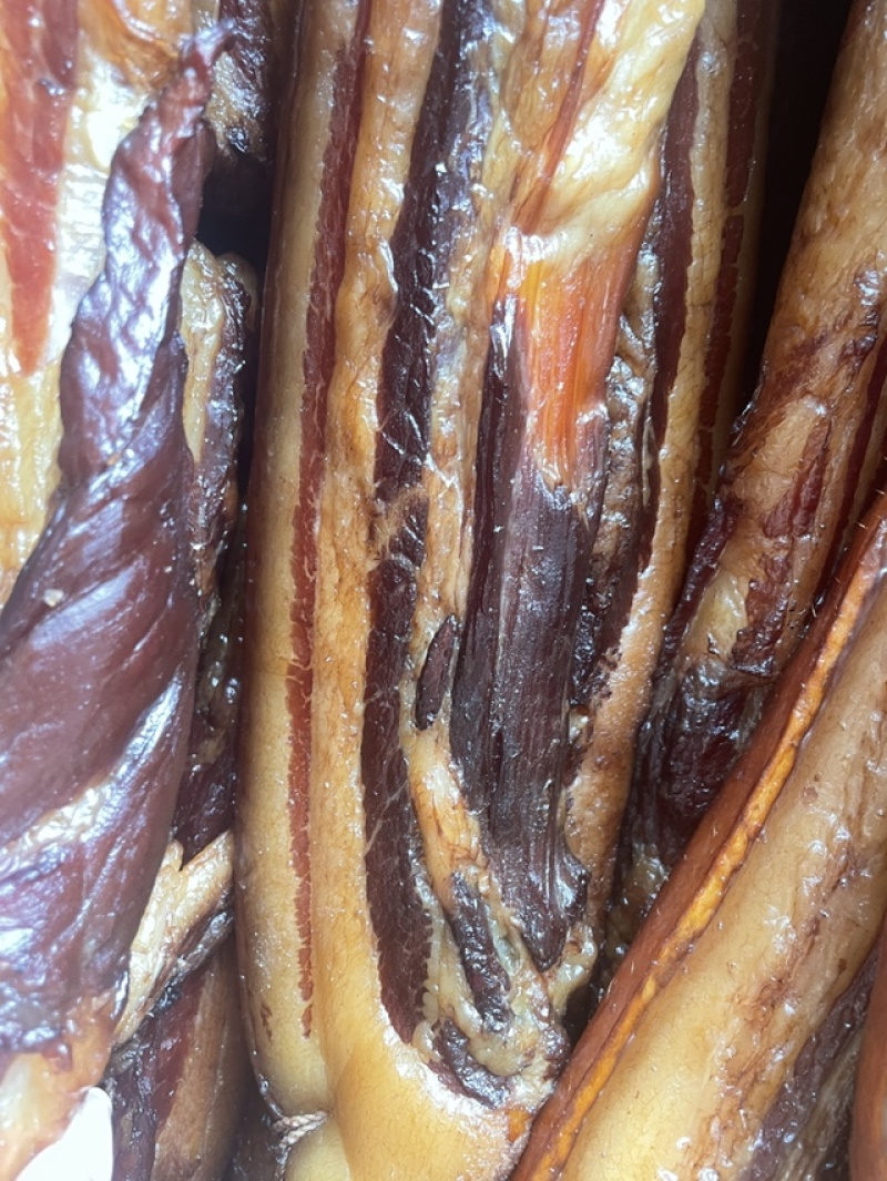 腊肉展会地摊中山黄埔腊肉烟熏五花肉腊肉干腊肠腊鸭条腊肉