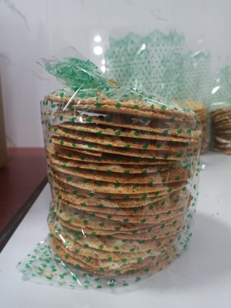 周村烧饼批发，厂家直供，规格齐全，欢迎来电洽谈更优惠