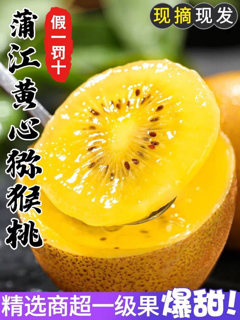 黄心猕猴桃一件代发整车团购批发