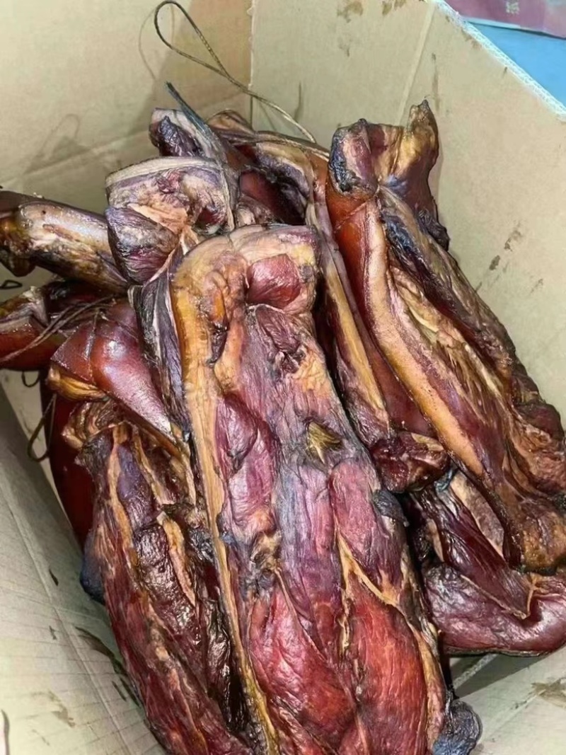 【腊肉】烟熏腊前五花（腊肉香肠源头工厂，一手货源量大从优