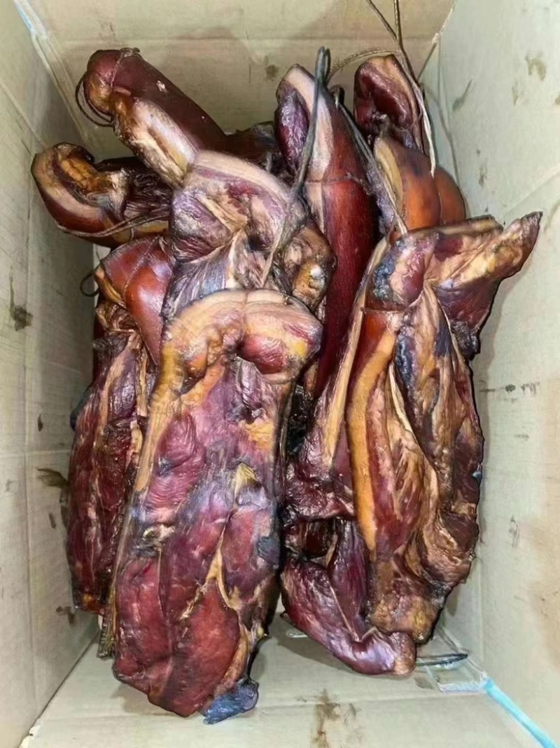 【腊肉】烟熏腊前五花（腊肉香肠源头工厂，一手货源量大从优