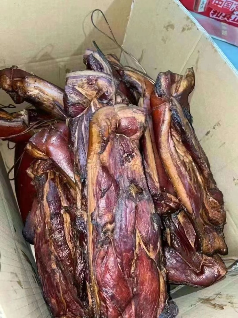 【腊肉】烟熏腊前五花（腊肉香肠源头工厂，一手货源量大从优