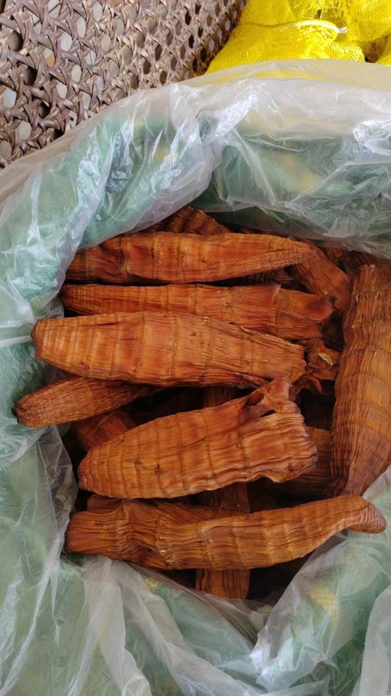 竹笋干货烤干质量好货颜色好干度够批发零售